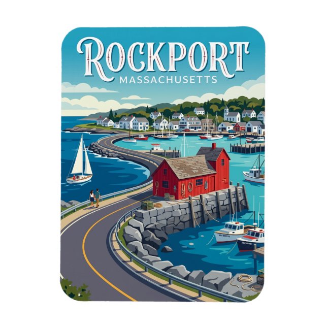 Magnet Flexible Rockport États-Unis (Vertical)