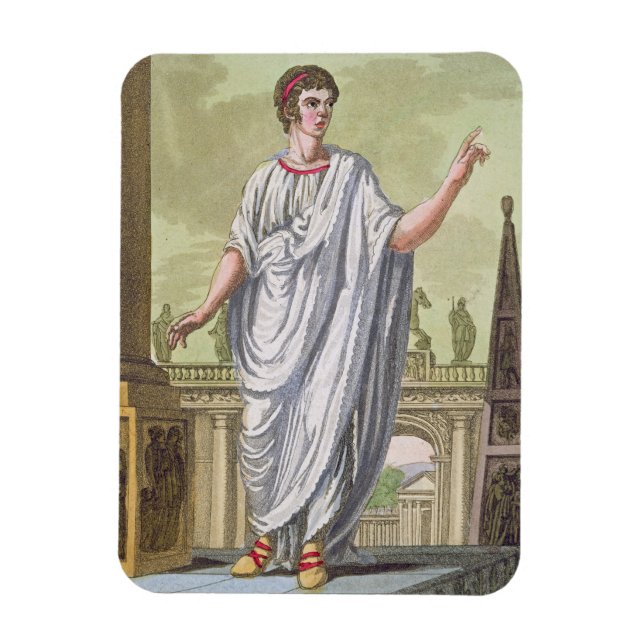Magnet Flexible Roman Citizen Claiming Employment (Vertical)