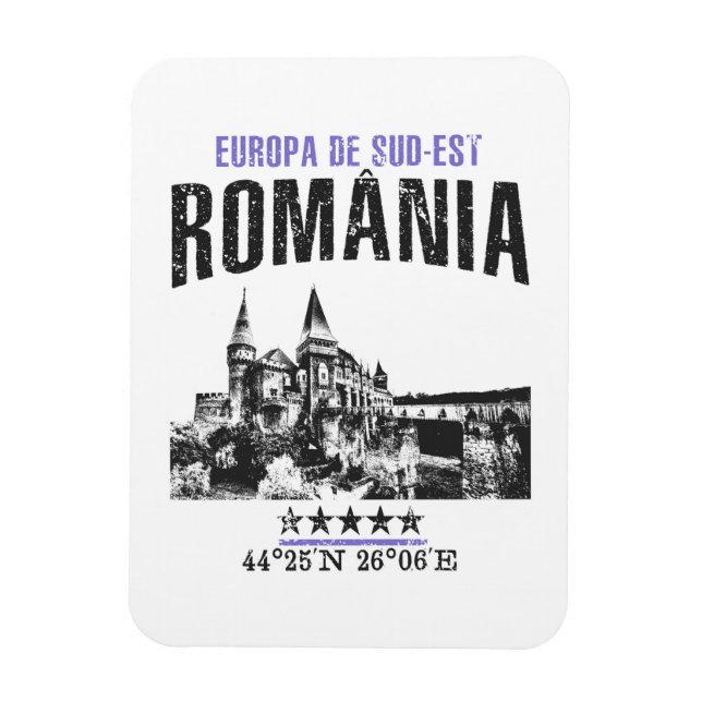 Magnet Flexible România (Vertical)