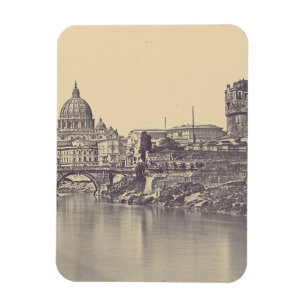 Magnet Flexible Rome Antique Château du Tibre et Beaux-Arts du Vat