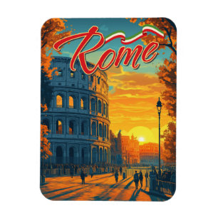Magnet Flexible Rome, Italie : Colosseum Adventure Travel