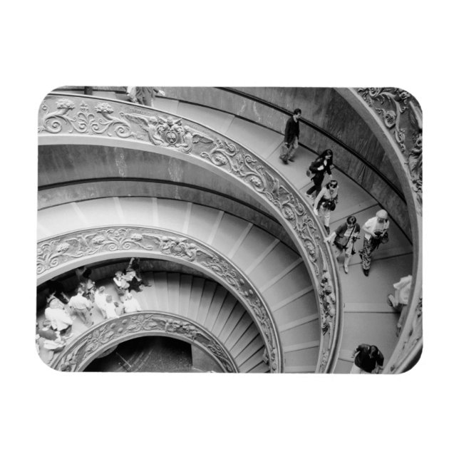 Magnet Flexible Rome Italie, Escalier du Vatican 2 (Horizontal)