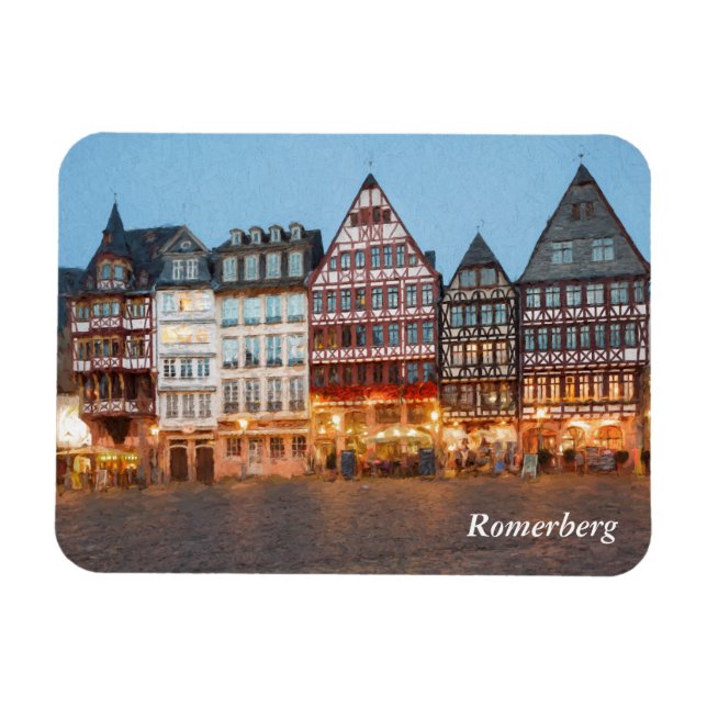 Magnet Flexible Romerberg à Francfort-sur-le-Main (Horizontal)