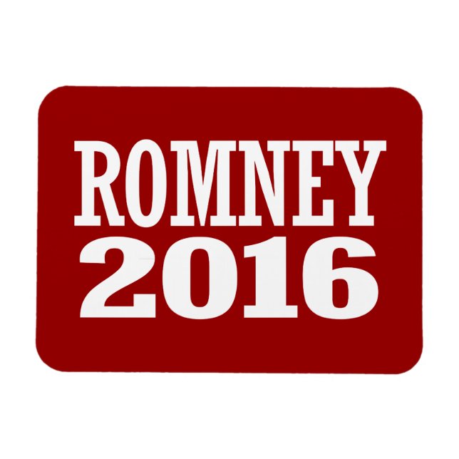 MAGNET FLEXIBLE ROMNEY 2016 (Horizontal)