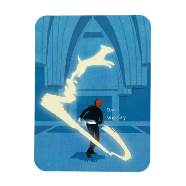 Magnet Flexible Ron Weasley Patronus Painting (Vertical)