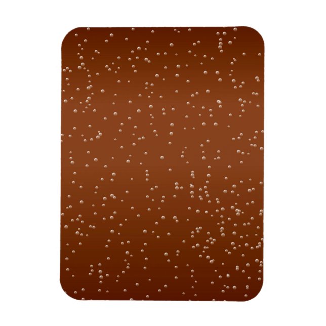 Magnet Flexible Root Beer with Tiny Bubbles Background Art (Vertical)