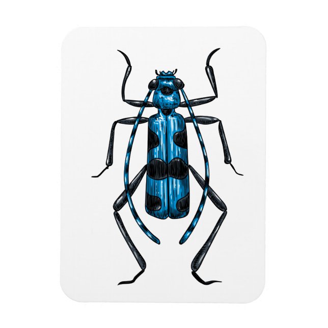 Magnet Flexible Rosalia Alpina (Vertical)