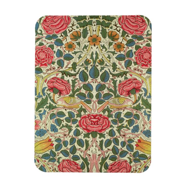 Magnet Flexible "Rose", 1883 (coton imprimé) (Vertical)