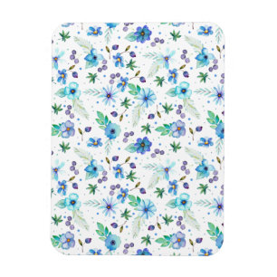 Magnet Flexible Rose bleue