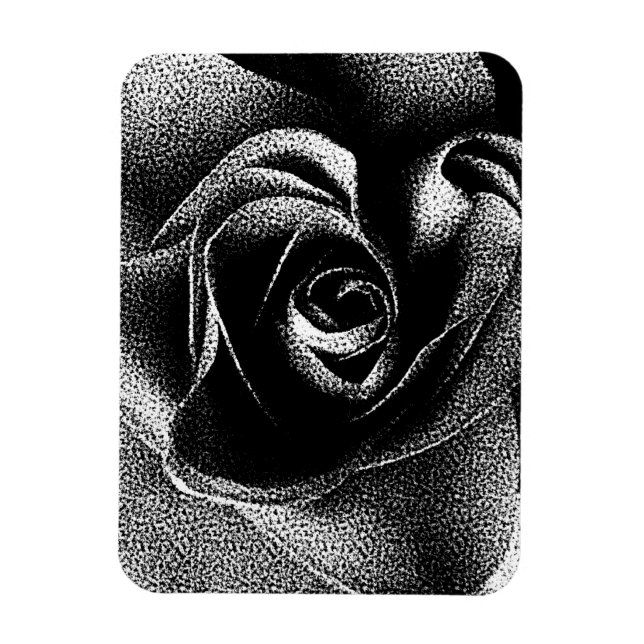 MAGNET FLEXIBLE ROSE NOIR (Vertical)