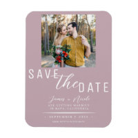Rose Poussiéreuse Épousailles Photo "Save the Date