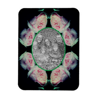 Magnet Flexible Rose Roses Abstrait Cadre Ajouter Votre Photo