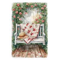 Rose vintage couture avec charmant couette