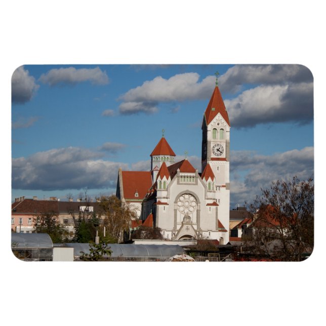 Magnet Flexible Rosenkranzkirche, Pfarre Hetzendorf (Horizontal)