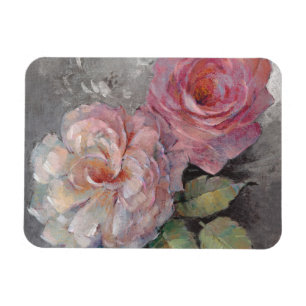 Magnet Flexible Roses sur le gris
