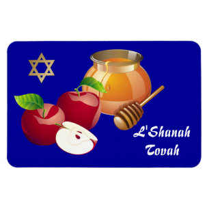 Magnet Flexible Rosh Hashanah   Cadeau du Nouvel An juif