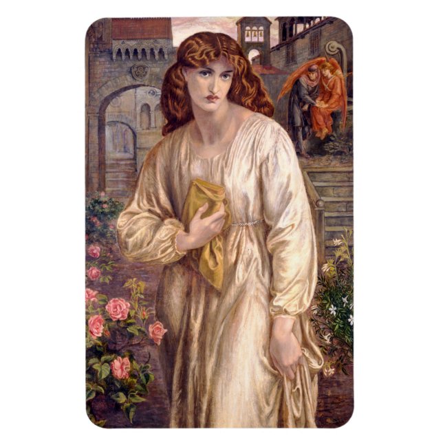 Magnet Flexible Rossetti Beatrice CC0544 Fridge Art Collection (Vertical)