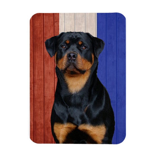 Magnet Flexible Rottweiler (Vertical)