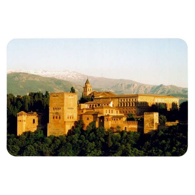 Magnet Flexible rouge allambra (Horizontal)