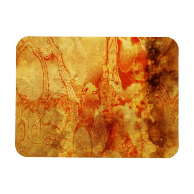 Magnet Flexible Rouge déversé vintage (Horizontal)