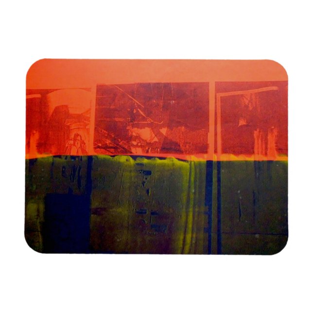 Magnet Flexible Rouge et bleu (Horizontal)