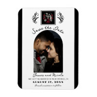 Rouge et noir blanc Rose squelette Enregistrer la