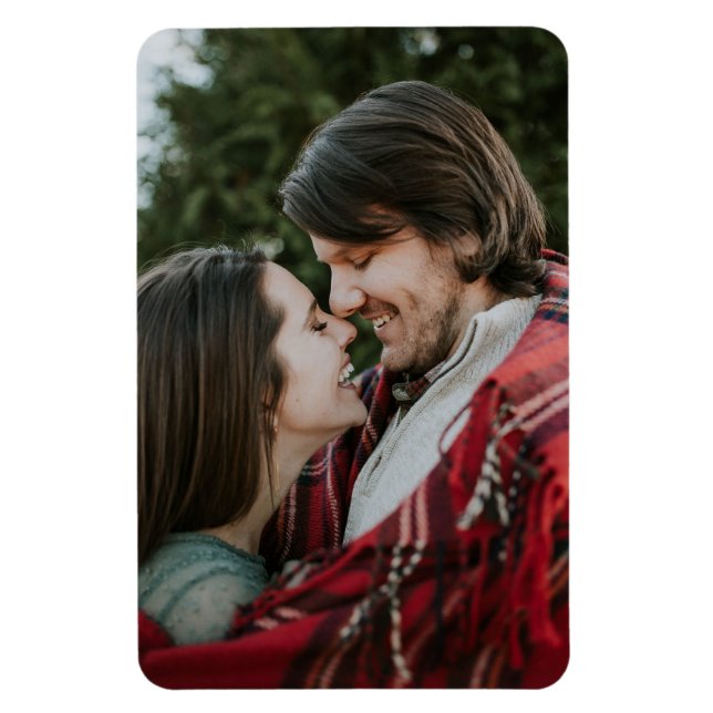 Magnet Flexible Rouleaux élégants 2 faces personnalisables 2 Photo (Vertical)