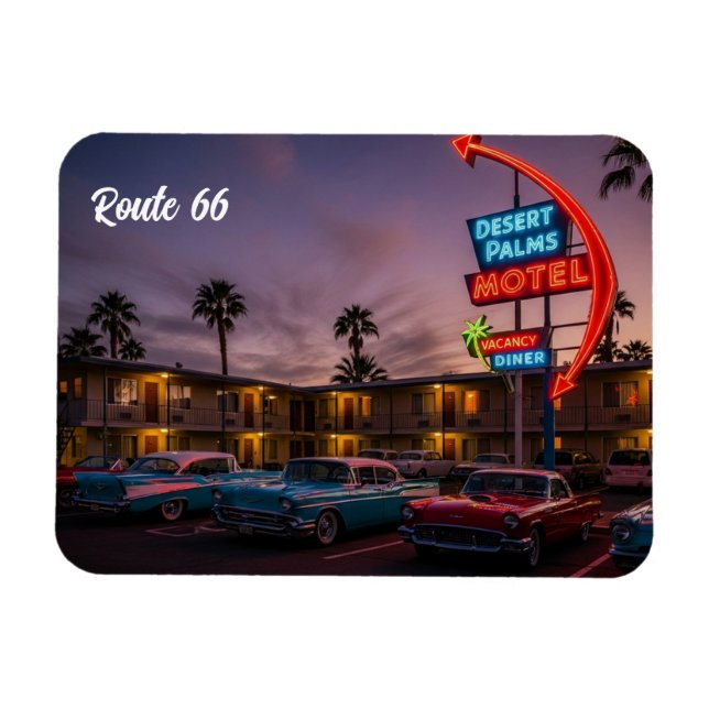 Magnet Flexible Route 66  (Horizontal)