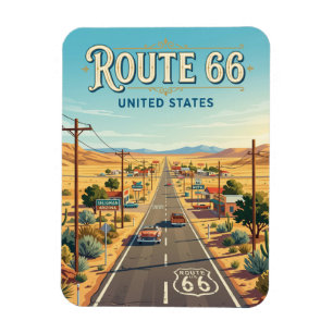 Magnet Flexible Route 66 près de Seligman Arizona