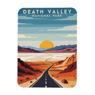 Magnet Flexible Route dans le parc national de Death Valley Souven