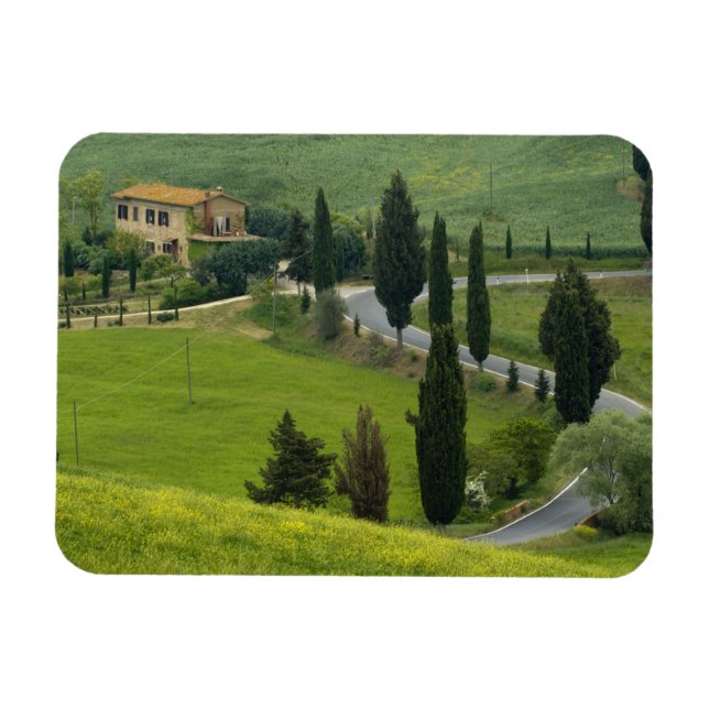 Magnet Flexible Route de Pienza à Montepulciano, 2 (Horizontal)