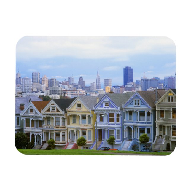 Magnet Flexible Row of Victorian Homes (Horizontal)