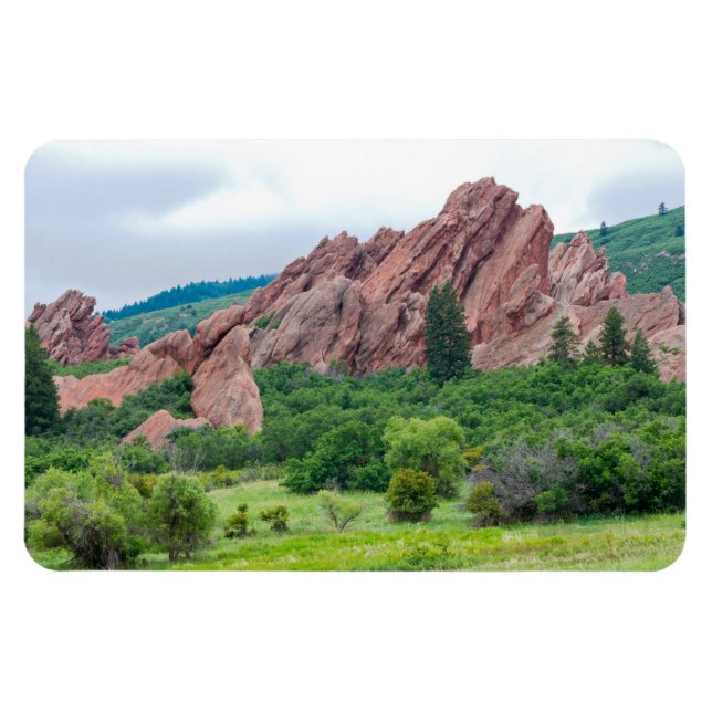Magnet Flexible Roxborough Meadows Mountains et Spires (Horizontal)