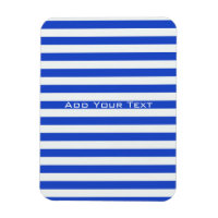 Royal Blue Combination Stripes par Shirley Taylor
