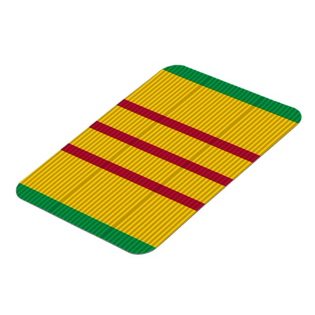 Magnet Flexible Ruban de la Médaille du service du Vietnam (Côté Gauche)