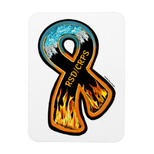 Magnet Flexible Ruban du feu et de glace