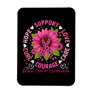 Magnet Flexible Ruban Rose de Sensibilisation au Cancer du Sein To