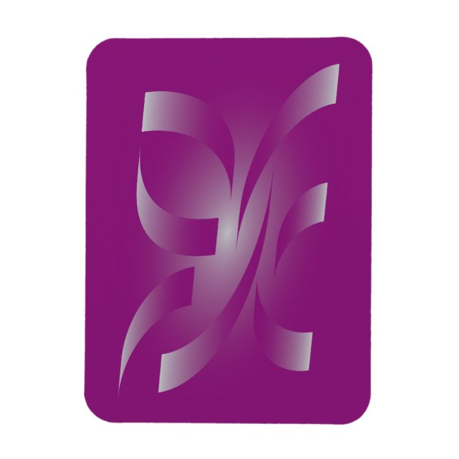 Magnet Flexible Rubans magenta (Vertical)