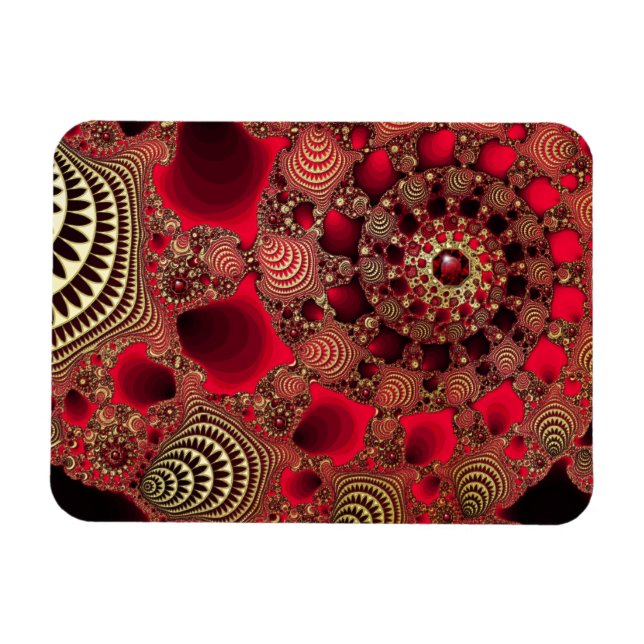 Magnet Flexible Rubis & Gold Flexible (Horizontal)