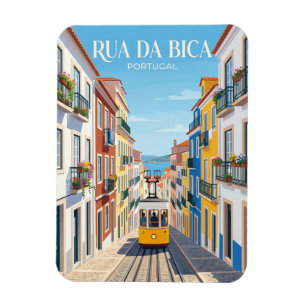 Magnet Flexible Rue de la Bica Portugal