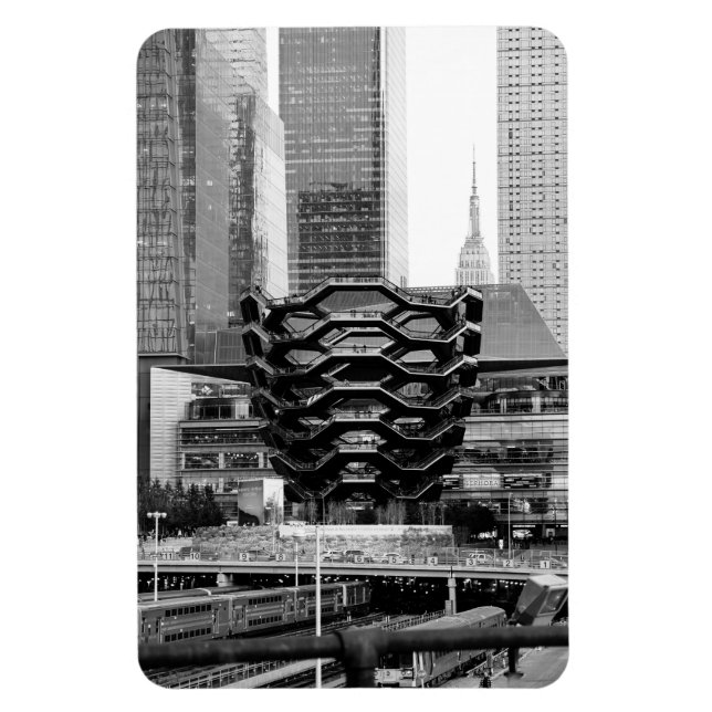 Magnet Flexible Rue NYC en monochrome (Vertical)