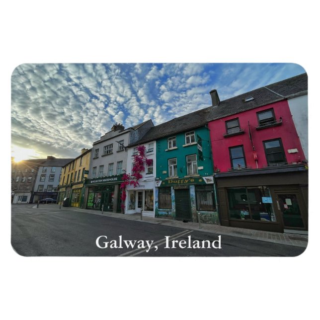 Magnet Flexible Rue principale à Galway, Irlande (Horizontal)
