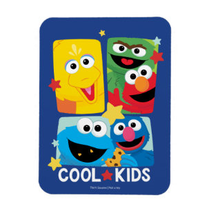 Magnet Flexible Rue Sésame Enfants Cool