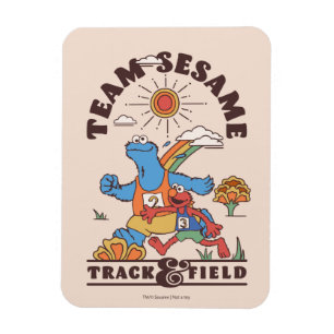 Magnet Flexible Rue Sésame Team Sesame Track & Field