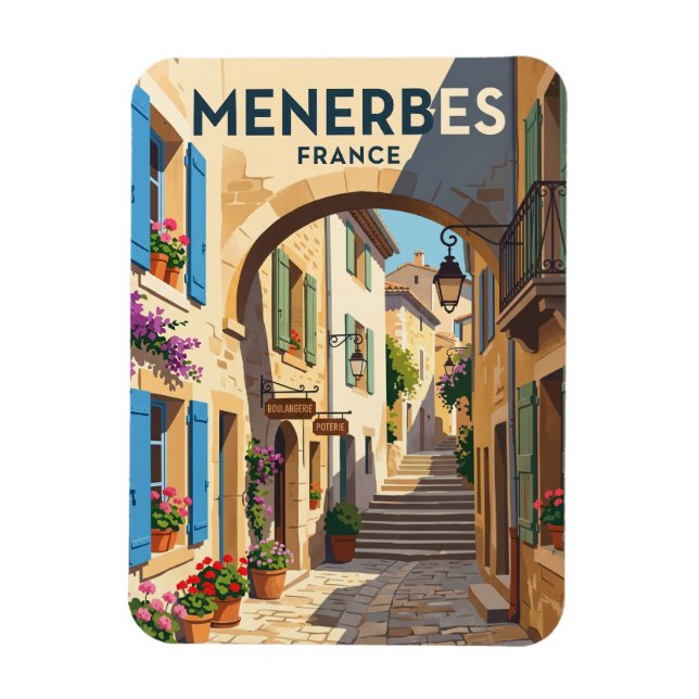 Magnet Flexible Ruelle à Ménerbes France (Vertical)