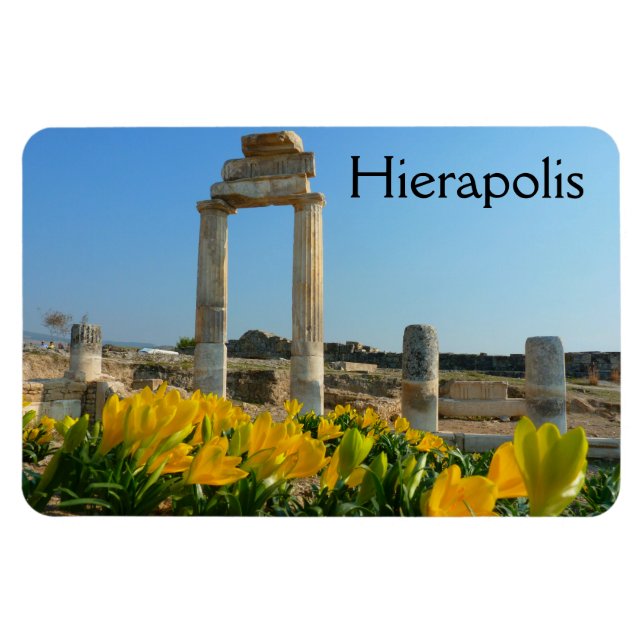 Magnet Flexible Ruines de Hierapolis, Pamukkale, Turquie (Horizontal)