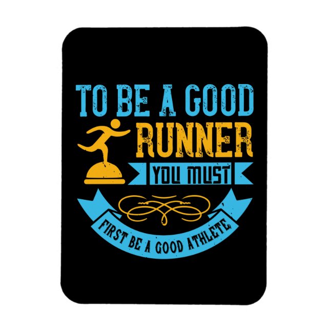 Magnet Flexible Running - To be a good runner (Vertical)