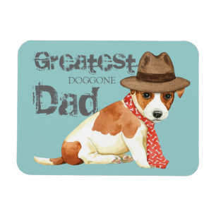 Magnet Flexible Russell Terrier Papa