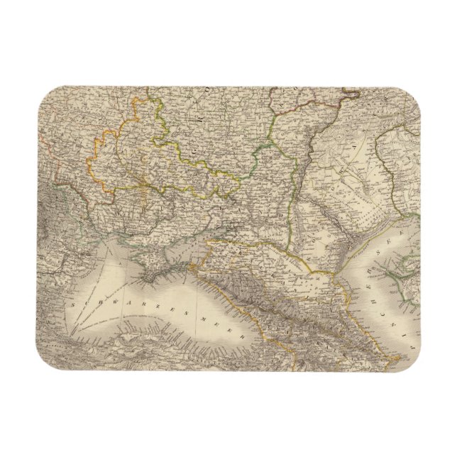 Magnet Flexible Russie et Europe 3 (Horizontal)