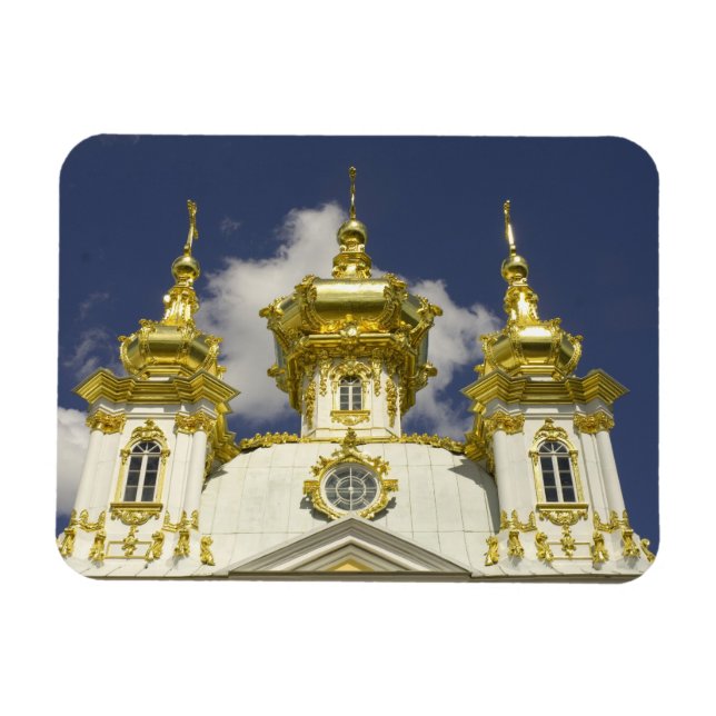 Magnet Flexible Russie. Petrodvorets. Palais de Peterhof. Pierre l (Horizontal)